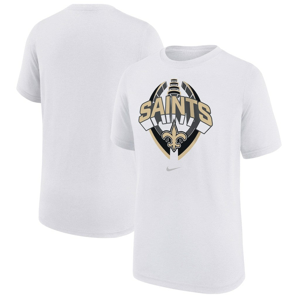 New Orleans Saints Youth Icon Legend T-Shirt - White | Nike on sale