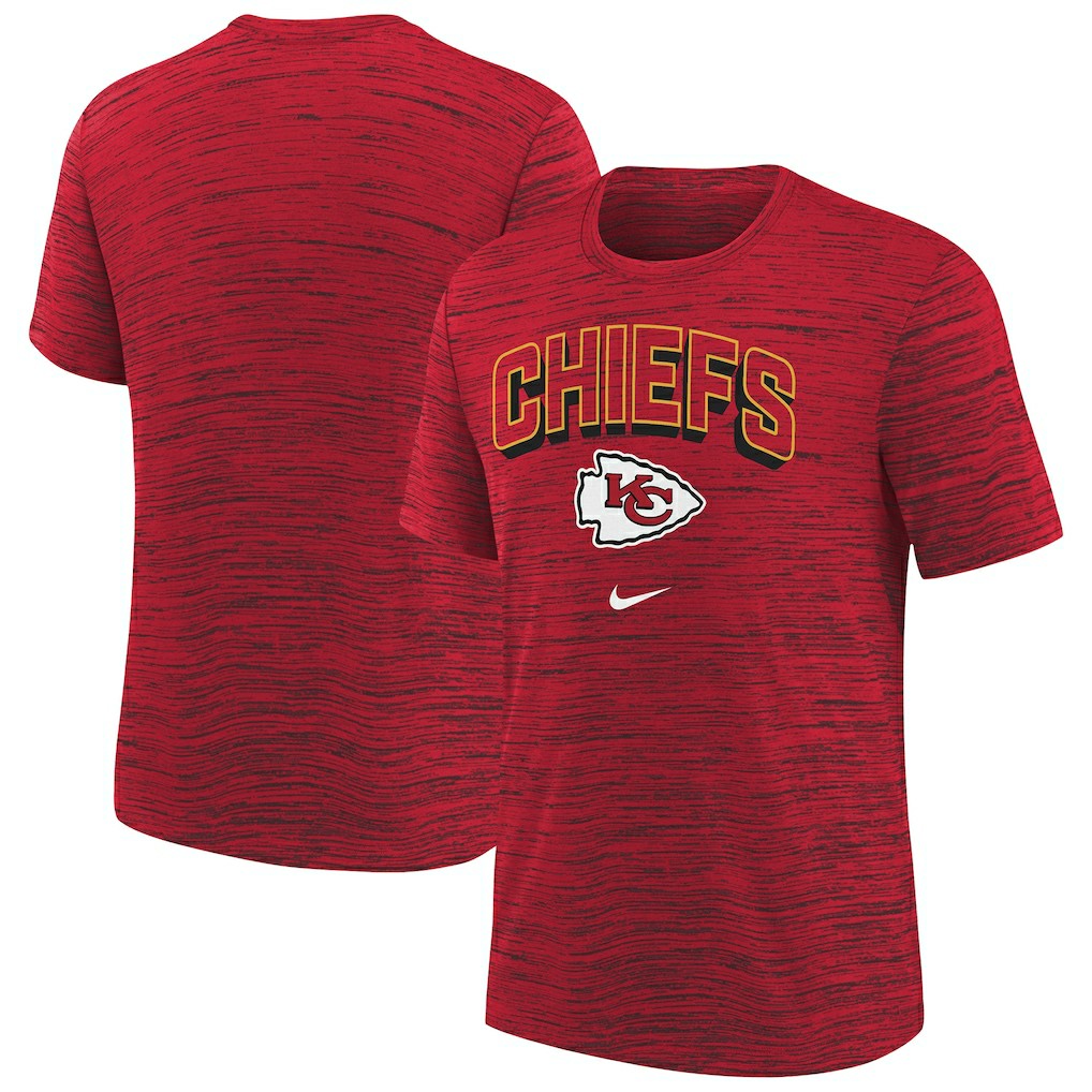 Kansas City Chiefs Youth Sideline Velocity Performance T-Shirt - Red | Nike on sale