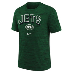 New York Jets Youth Sideline Velocity Performance T-Shirt - Green | Nike online
