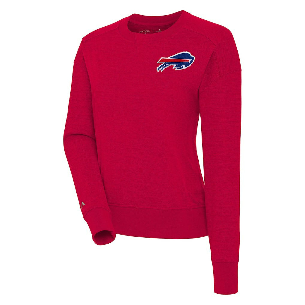 Buffalo Bills Antigua Women's Forward Fleece Pullover Sweatshirt - Red on sale