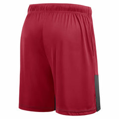 Tampa Bay Buccaneers Big & Tall Best of the Best Performance Shorts - Red/Pewter discount