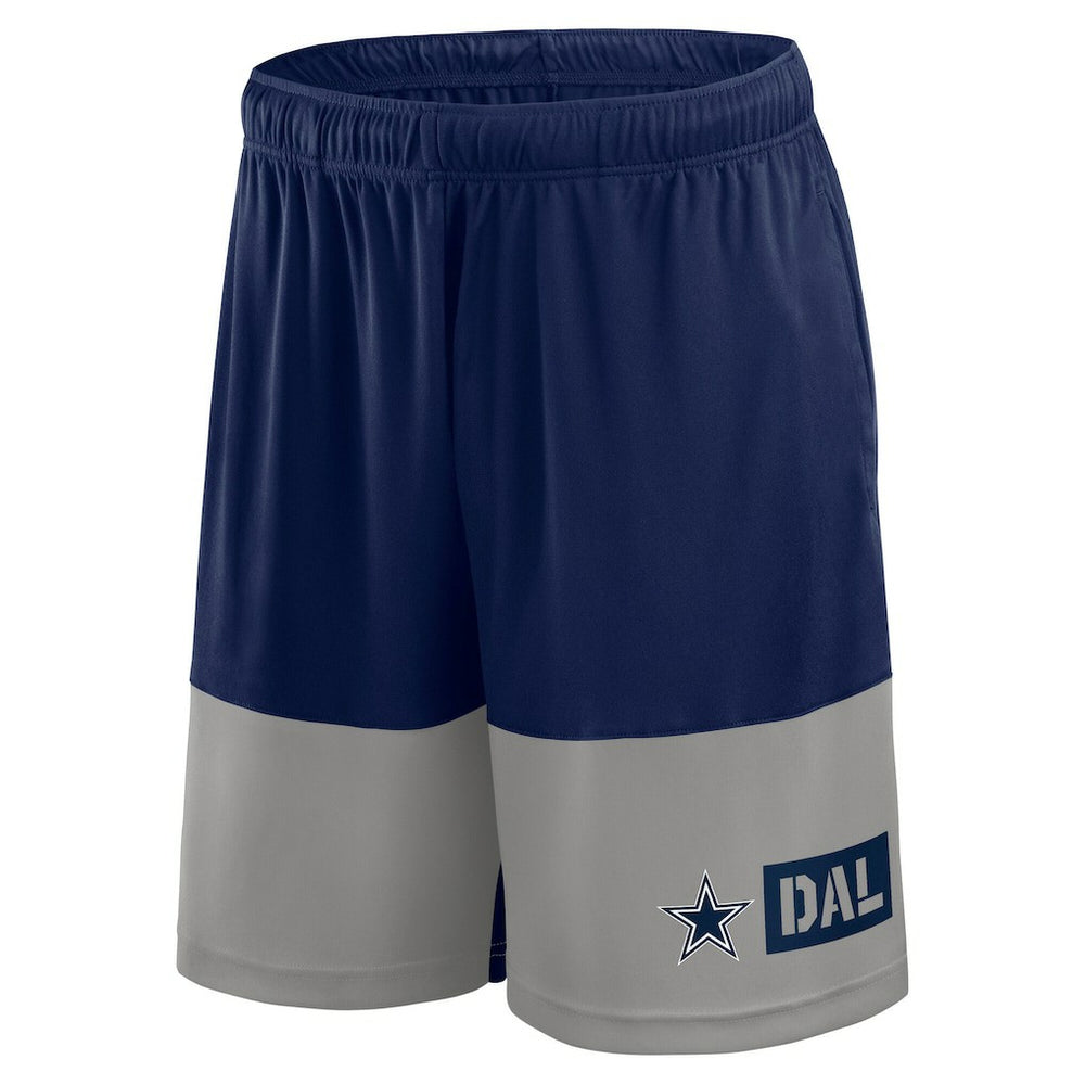 Dallas Cowboys Big & Tall Best of the Best Performance Shorts - Navy/Silver sale