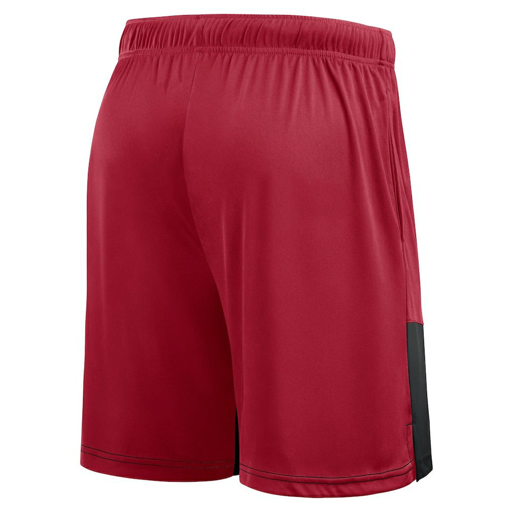 San Francisco 49ers Big & Tall Best of the Best Performance Shorts - Scarlet/Black on sale
