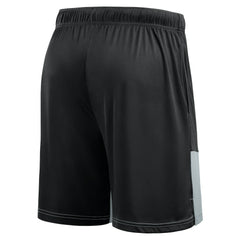 Las Vegas Raiders Big & Tall Best of the Best Performance Shorts - Black/Silver discount