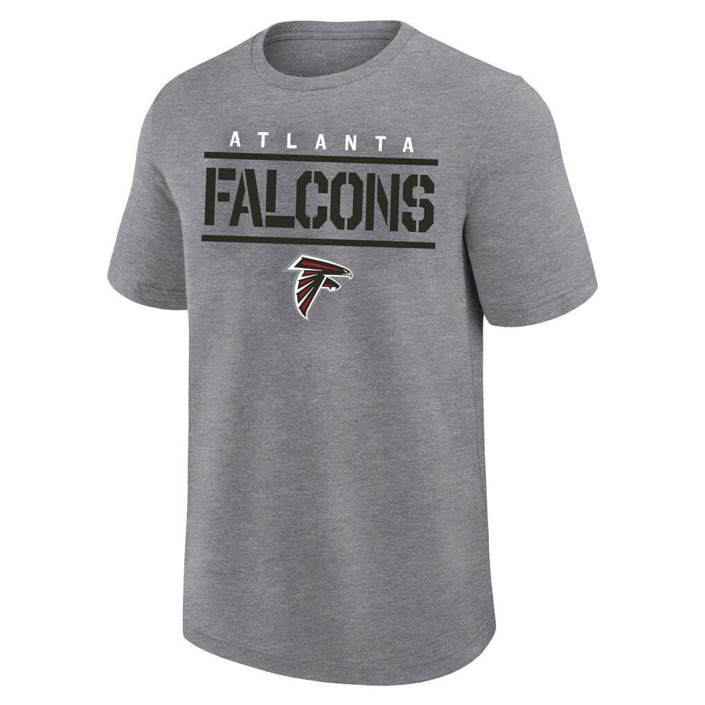 Atlanta Falcons Big & Tall Top Notch T-Shirt - Heather Gray online