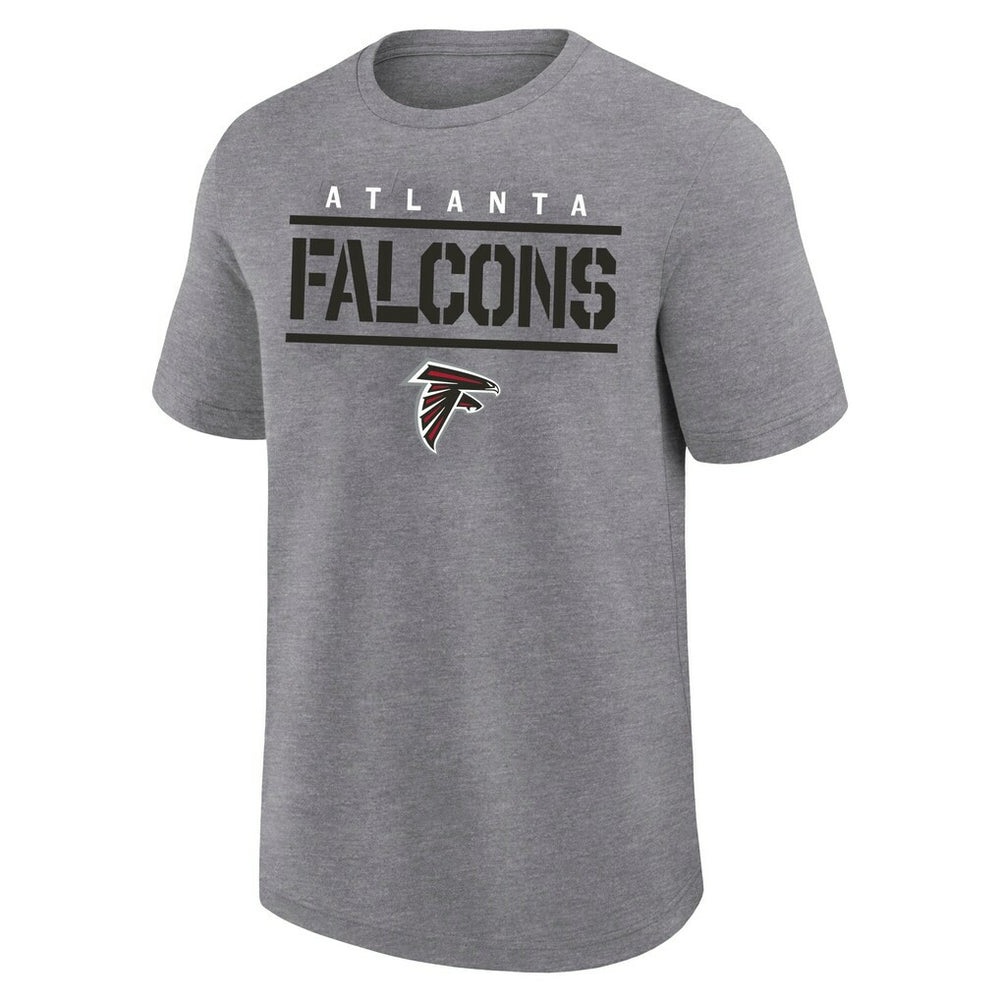Atlanta Falcons Big & Tall Top Notch T-Shirt - Heather Gray online