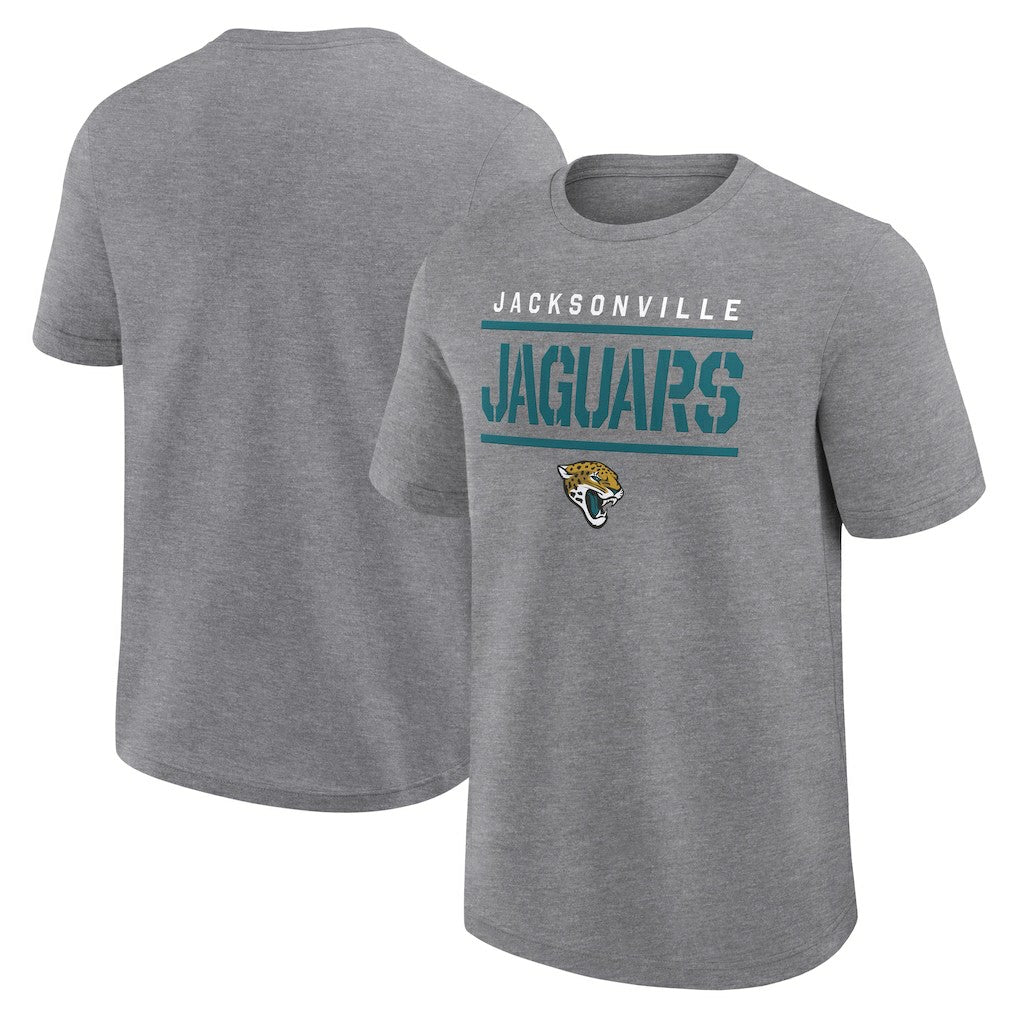 Jacksonville Jaguars Big & Tall Top Notch T-Shirt - Heather Gray outlet
