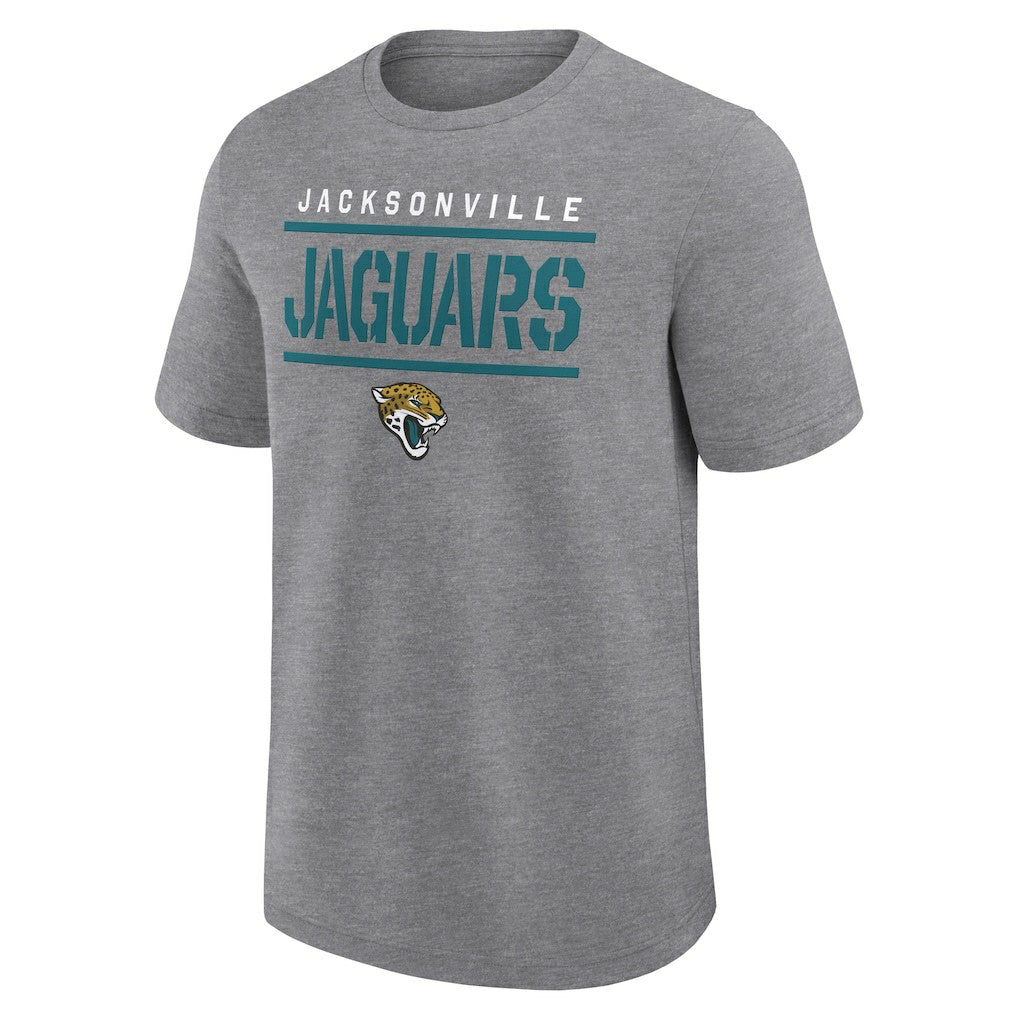 Jacksonville Jaguars Big & Tall Top Notch T-Shirt - Heather Gray outlet