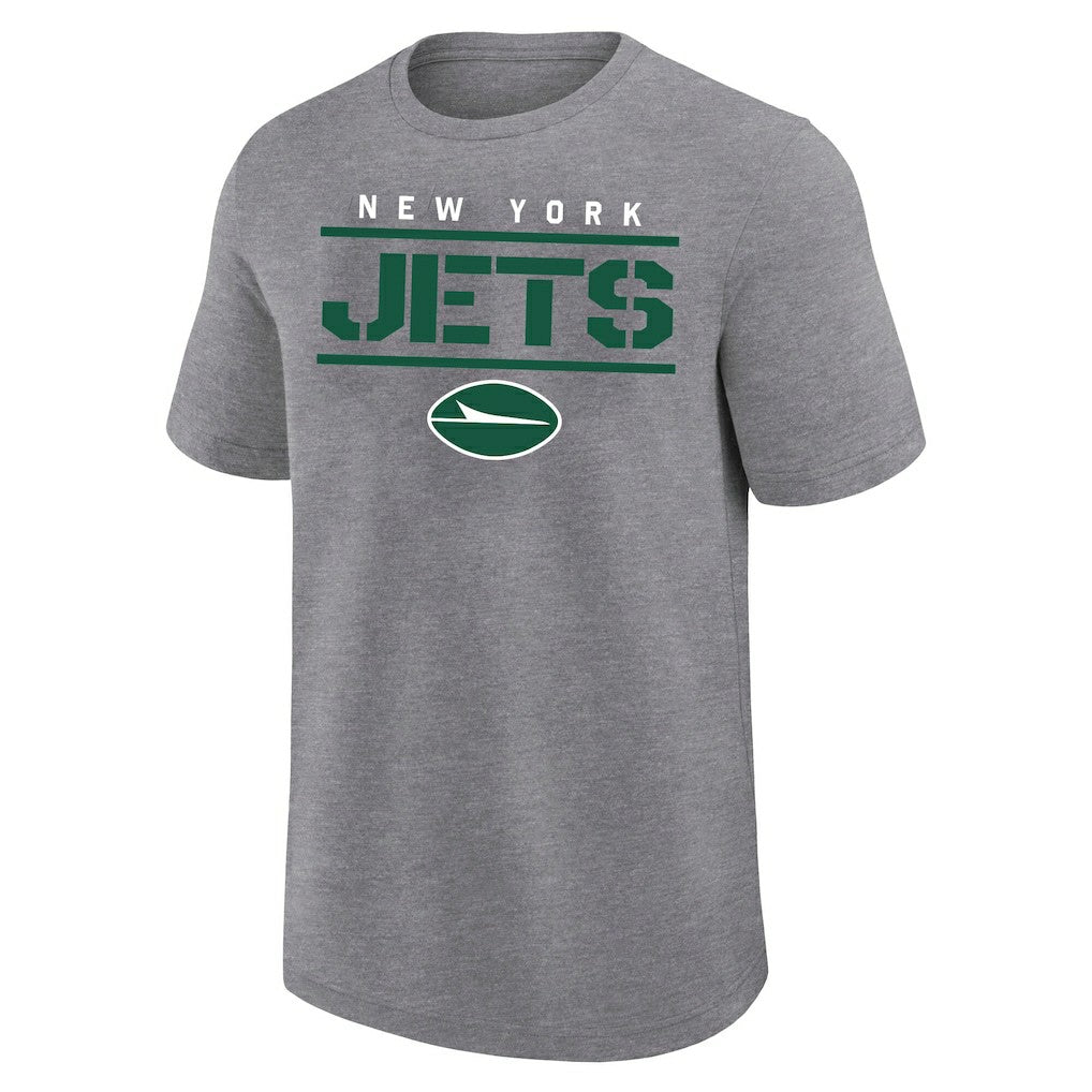 New York Jets Big & Tall Top Notch T-Shirt - Heather Gray online