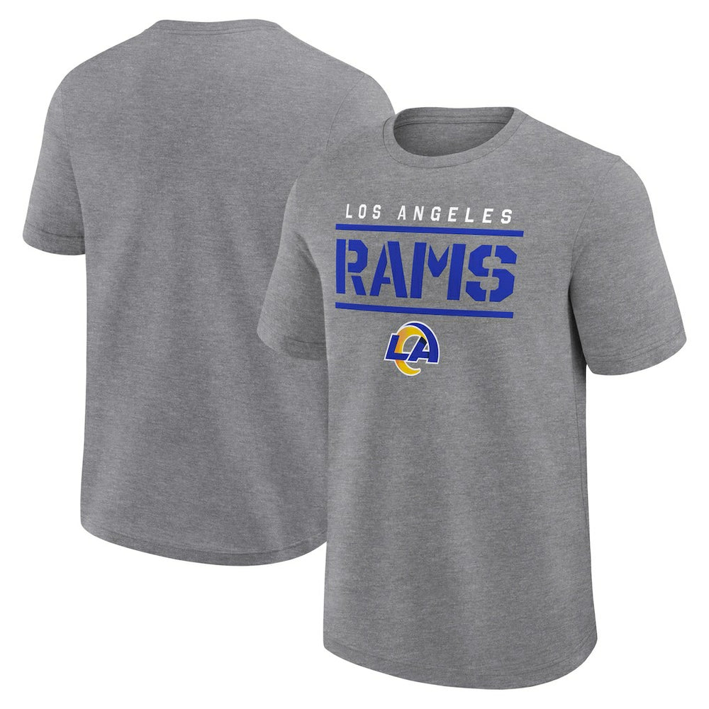 Los Angeles Rams Big & Tall Top Notch T-Shirt - Heather Gray for sale