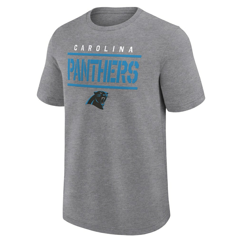 Carolina Panthers Big & Tall Top Notch T-Shirt - Heather Gray online