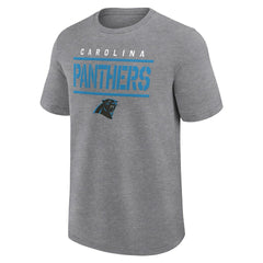 Carolina Panthers Big & Tall Top Notch T-Shirt - Heather Gray online