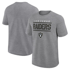 Las Vegas Raiders Big & Tall Top Notch T-Shirt - Heather Gray sale