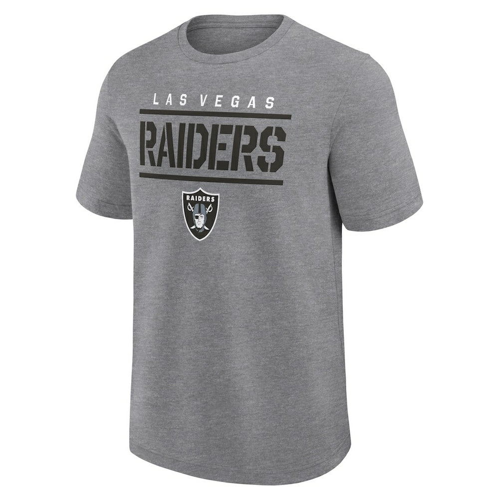 Las Vegas Raiders Big & Tall Top Notch T-Shirt - Heather Gray sale