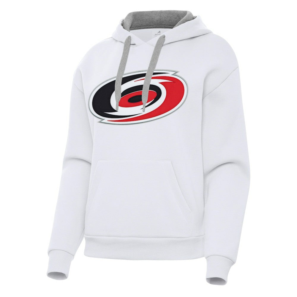 Carolina Hurricanes Antigua Women's Victory Pullover Hoodie White