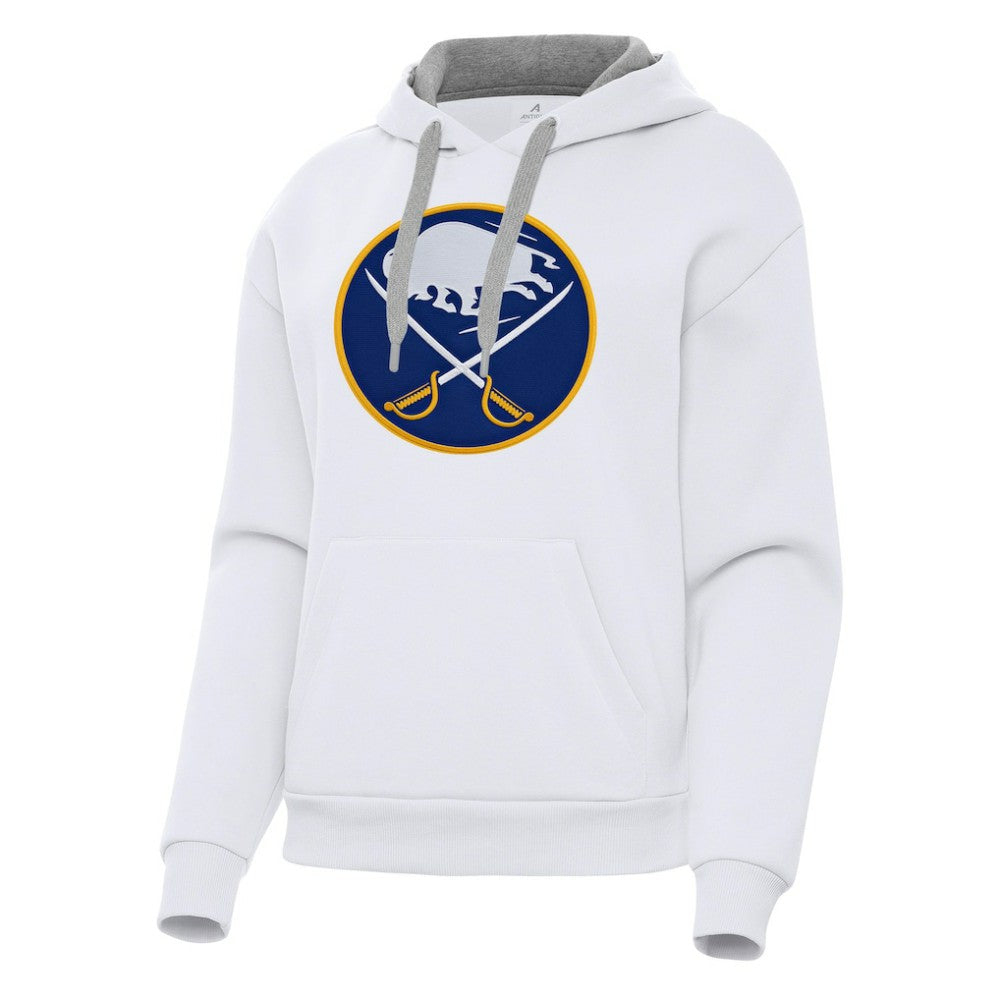 Buffalo Sabres Antigua Women's Victory Pullover Hoodie White