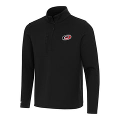 Carolina Hurricanes Antigua Insider Quarter-Zip Top Black