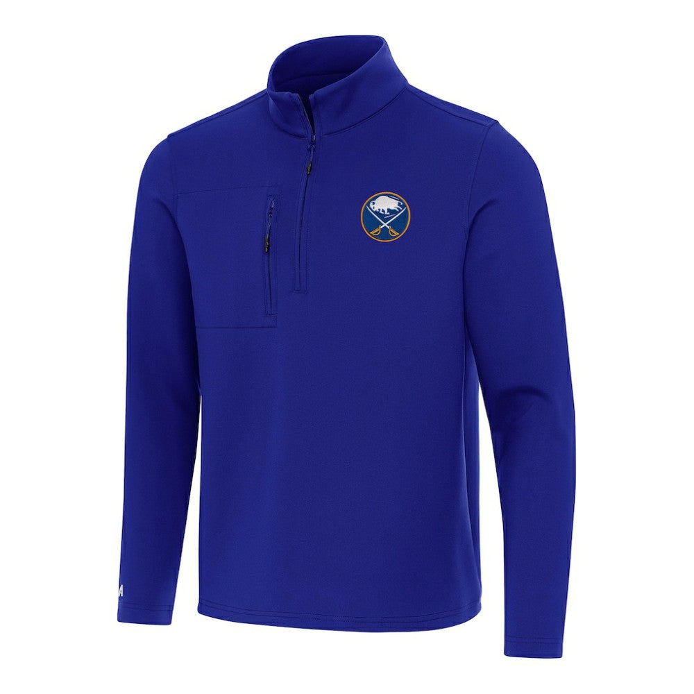 Buffalo Sabres Antigua Insider Quarter-Zip Top Royal