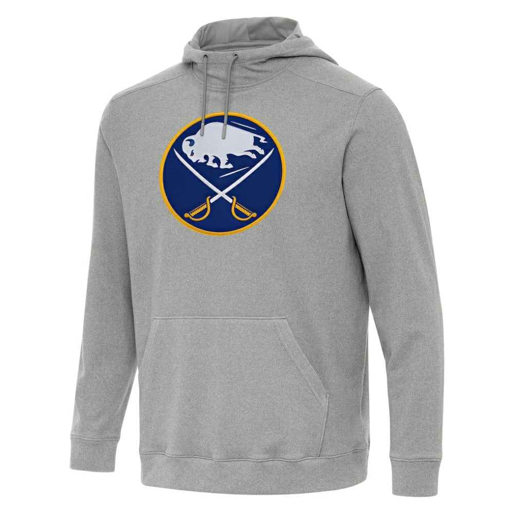 Buffalo Sabres Antigua Cloud Pullover Hoodie Heather Gray