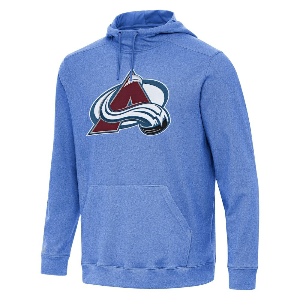 Colorado Avalanche Antigua Cloud Pullover Hoodie Heather Royal