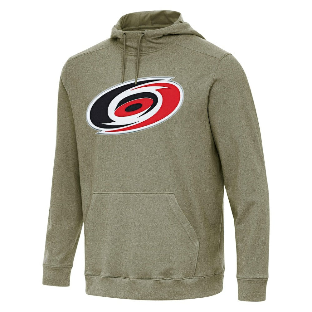 Carolina Hurricanes Antigua Cloud Pullover Hoodie Olive