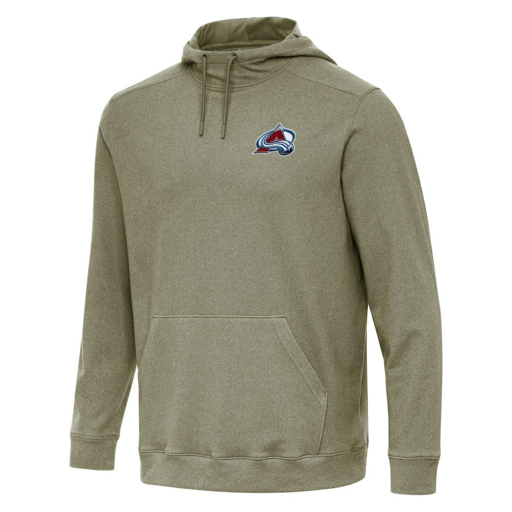 Colorado Avalanche Antigua Cloud Pullover Hoodie Olive