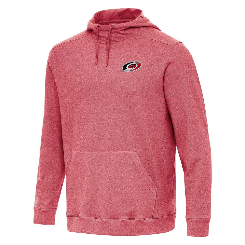 Carolina Hurricanes Antigua Cloud Pullover Hoodie Heather Red