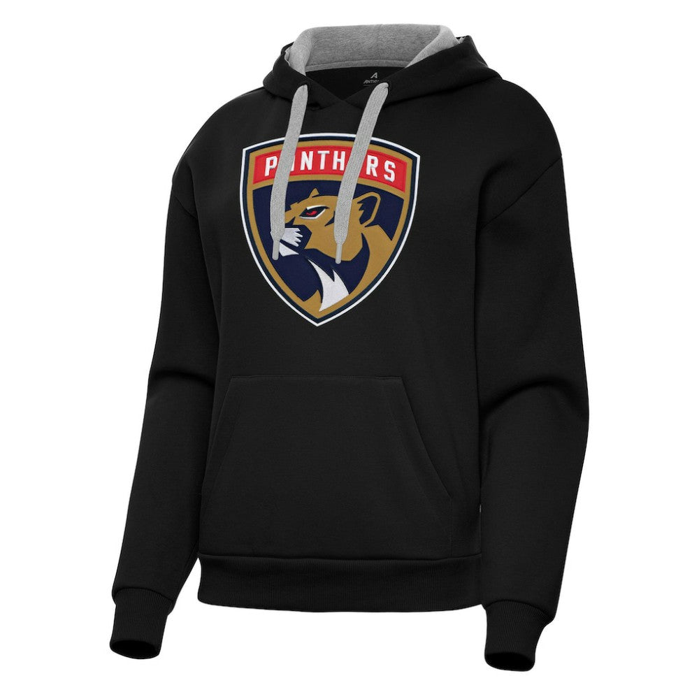 Florida Panthers Antigua Women's Victory Pullover Hoodie Black