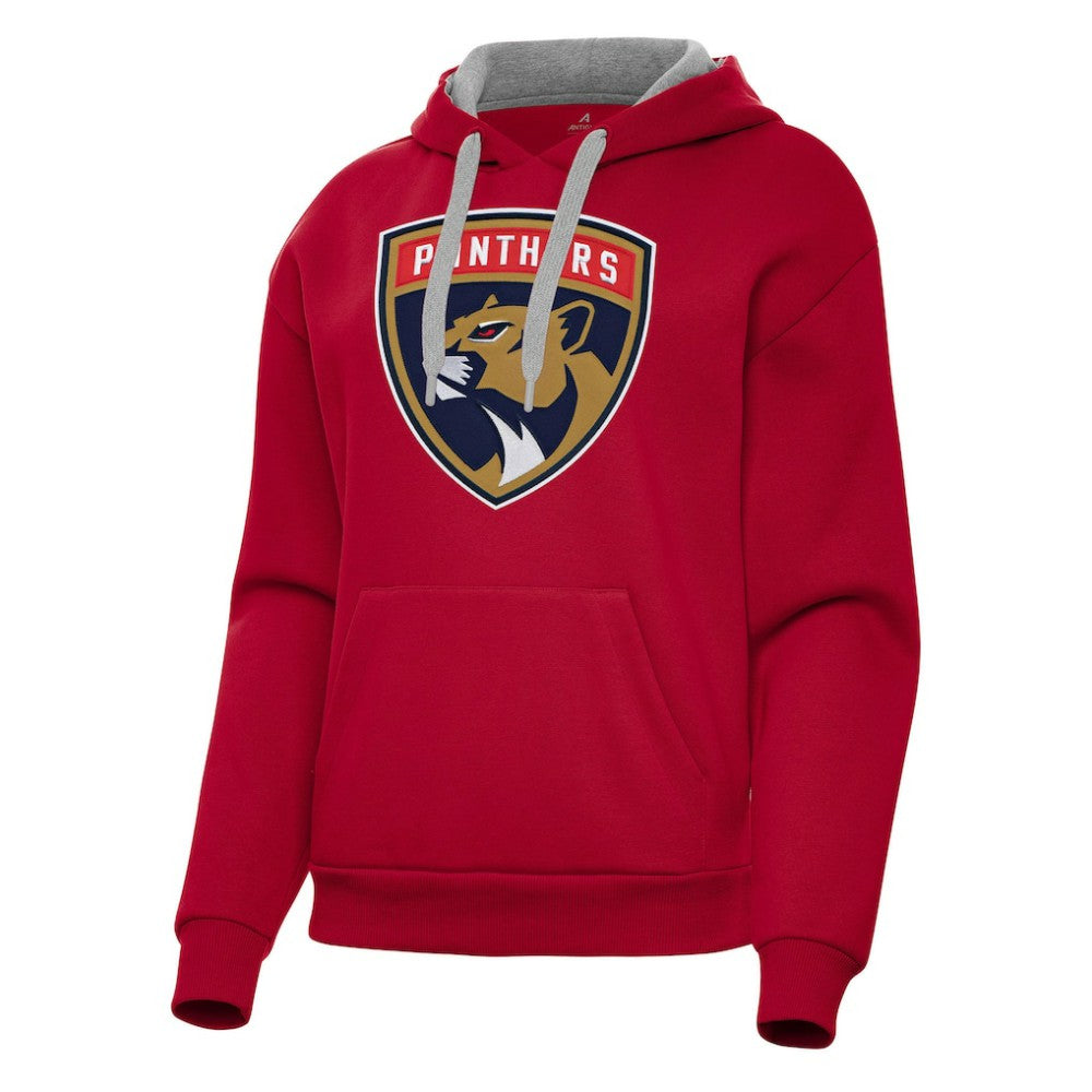 Florida Panthers Antigua Women's Victory Pullover Hoodie Red