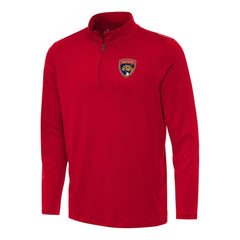 Florida Panthers Antigua Reprocess Quarter-Zip Top Red