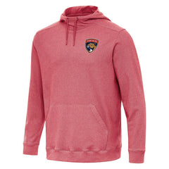 Florida Panthers Antigua Cloud Pullover Hoodie Heather Red