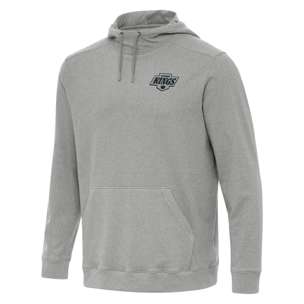 Los Angeles Kings Antigua Cloud Pullover Hoodie Heather Gray