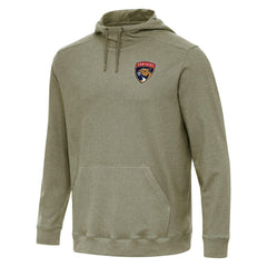 Florida Panthers Antigua Cloud Pullover Hoodie Olive