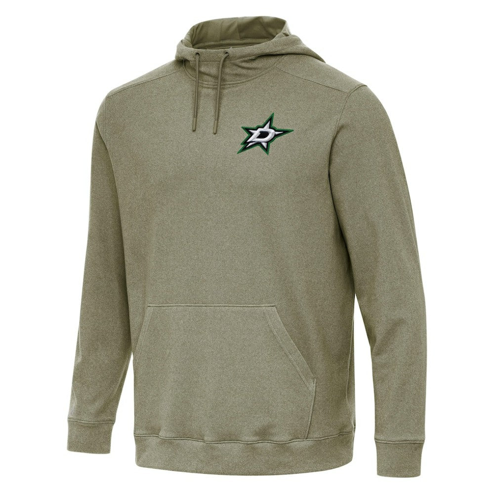 Dallas Stars Antigua Cloud Pullover Hoodie Olive