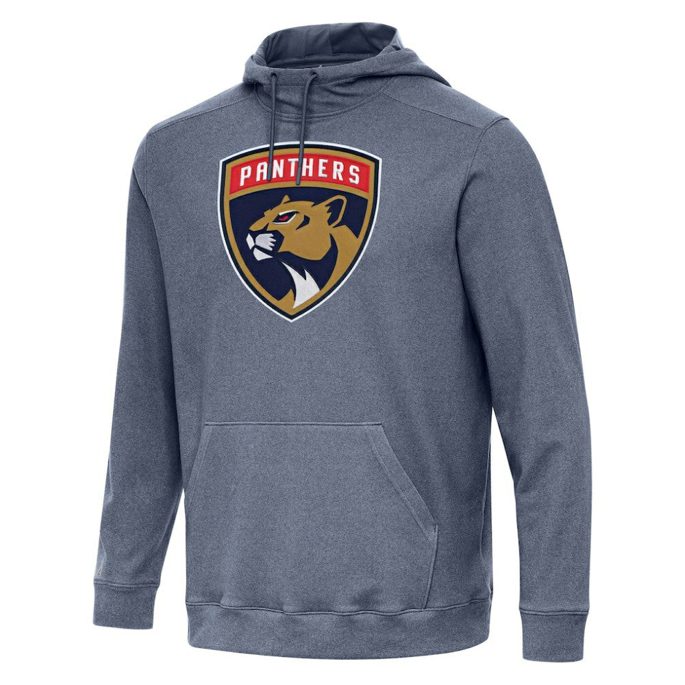 Florida Panthers Antigua Cloud Pullover Hoodie Heather Navy
