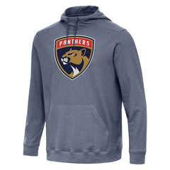 Florida Panthers Antigua Cloud Pullover Hoodie Heather Navy