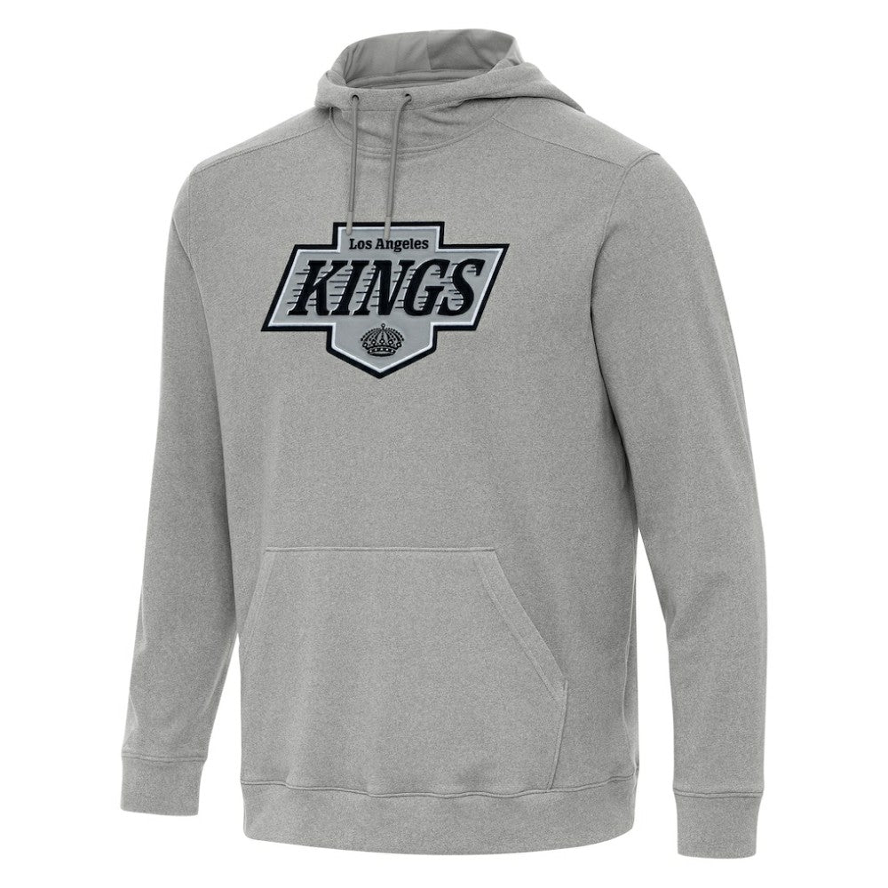 Los Angeles Kings Antigua Cloud Pullover Hoodie Heather Gray