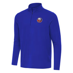 New York Islanders Antigua Intent Quarter-Zip Top Royal