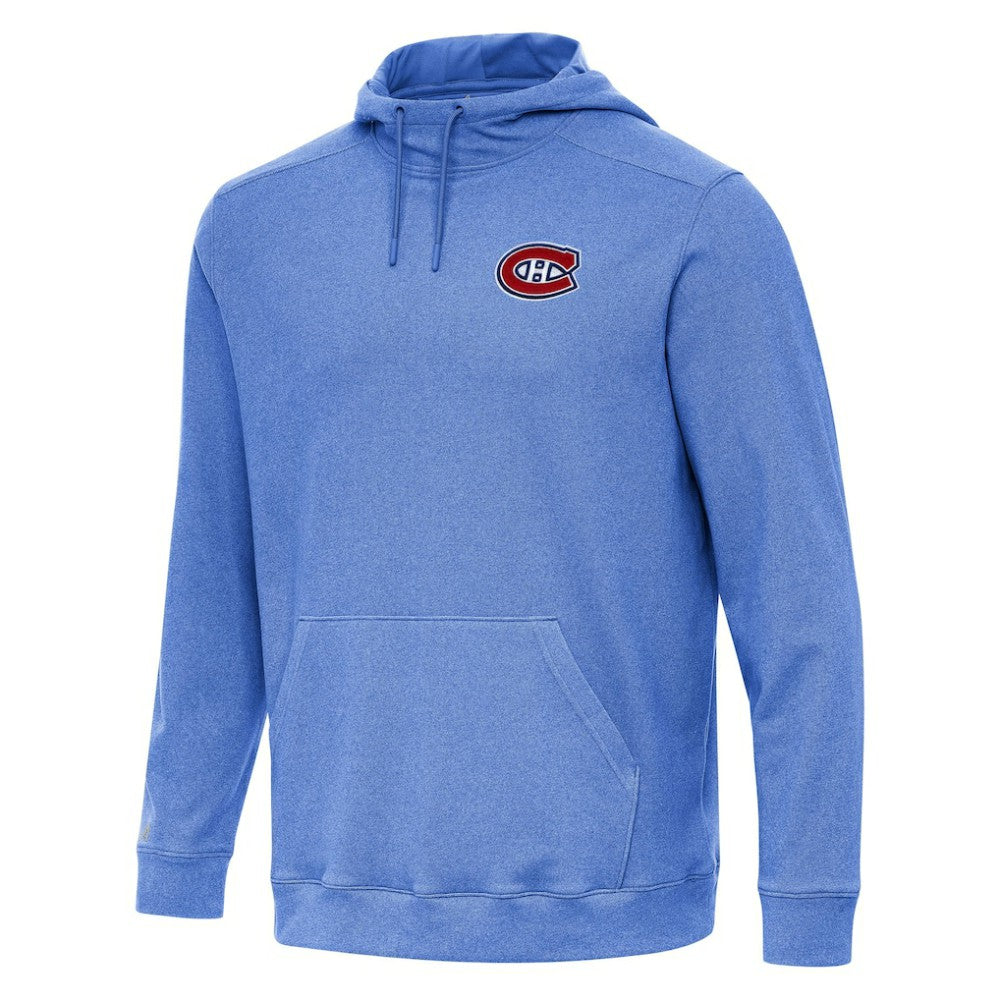 Montreal Canadiens Antigua Cloud Pullover Hoodie Heather Royal