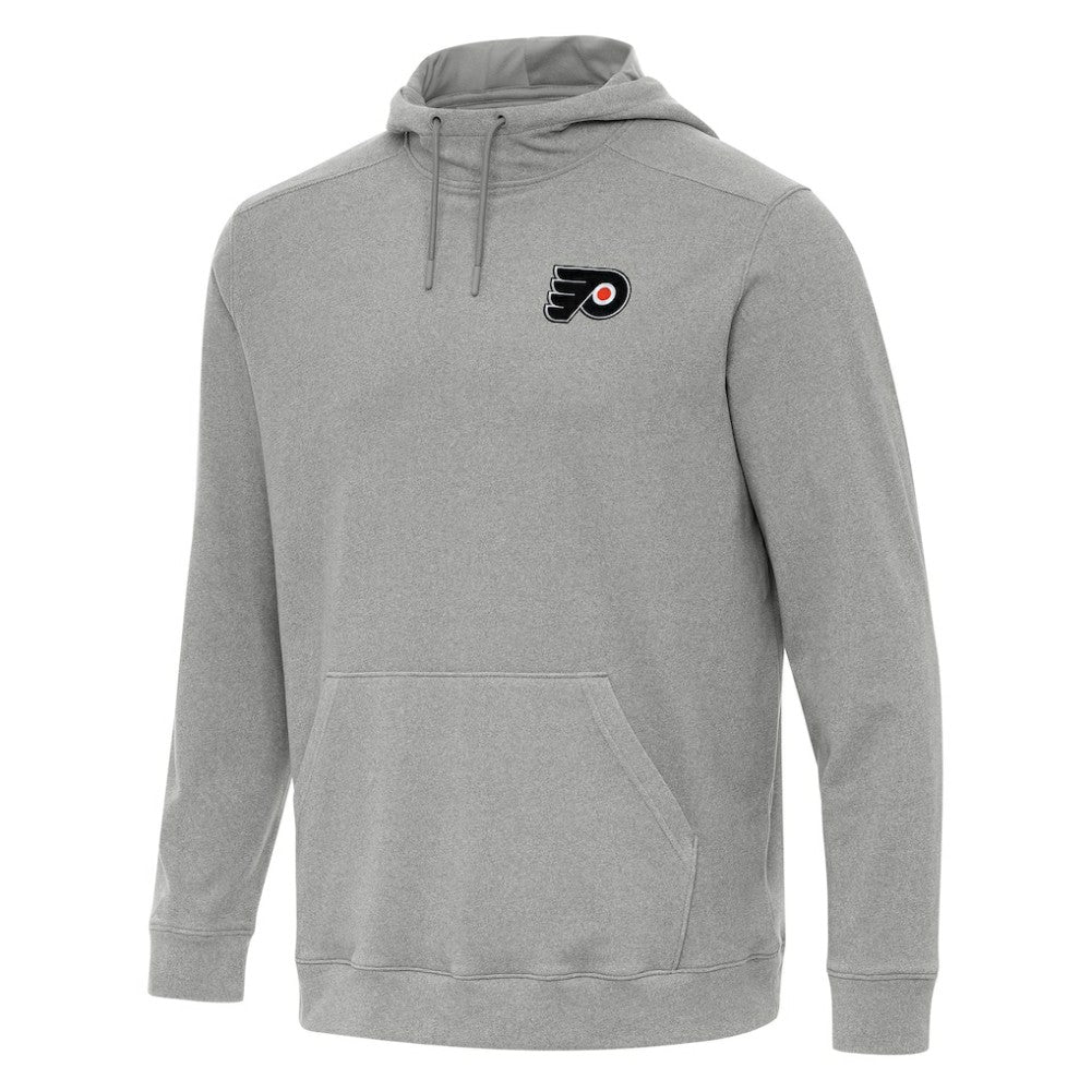 Philadelphia Flyers Antigua Cloud Pullover Hoodie Heather Gray