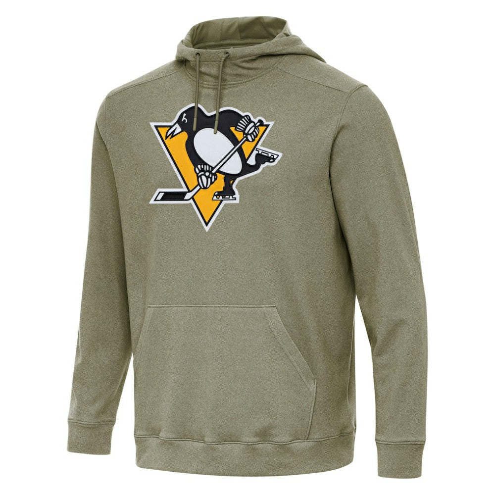 Pittsburgh Penguins Antigua Cloud Pullover Hoodie Olive