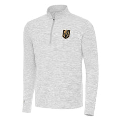 Vegas Golden Knights Antigua Cause Quarter-Zip Top Gray