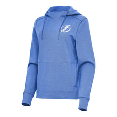 Tampa Bay Lightning Antigua Women's Justice Pullover Hoodie Heather Royal