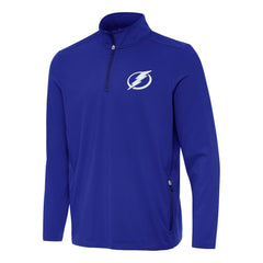 Tampa Bay Lightning Antigua Perilous Quarter-Zip Sweatshirt Royal