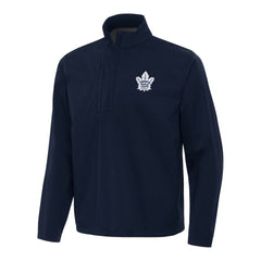 Toronto Maple Leafs Antigua Brisk Quarter-Zip Windbreaker Navy