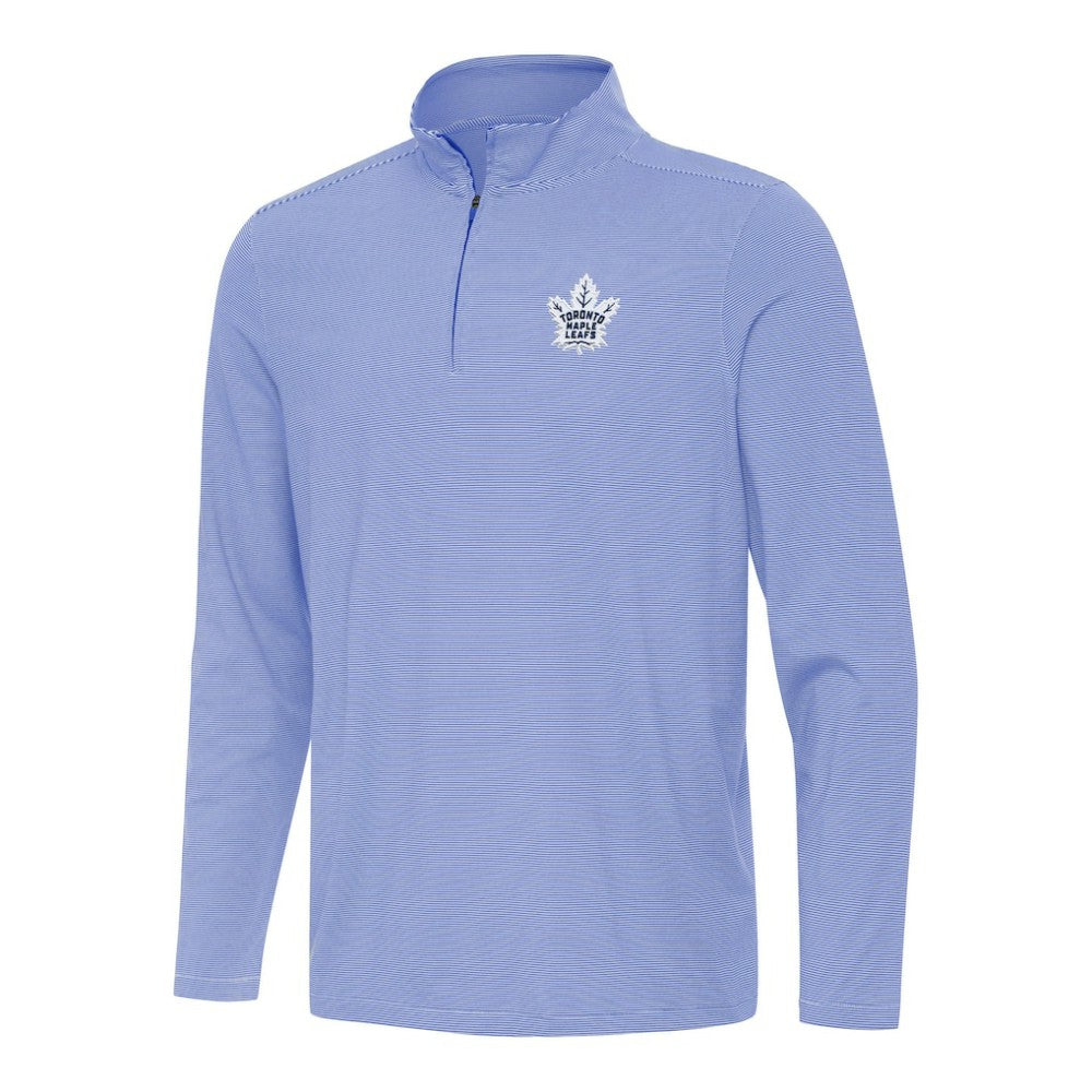 Toronto Maple Leafs Antigua Twine Quarter-Zip Top Royal