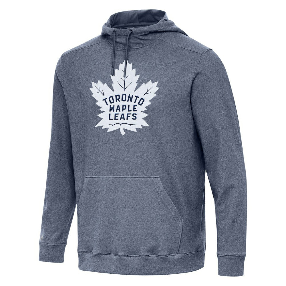 Toronto Maple Leafs Antigua Cloud Pullover Hoodie Heather Navy