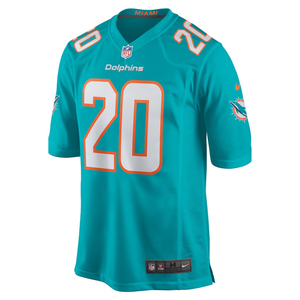 Jordyn Brooks Miami Dolphins Game Jersey - Aqua | Nike online