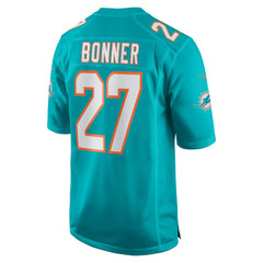 Ethan Bonner Miami Dolphins Game Jersey - Aqua | Nike outlet