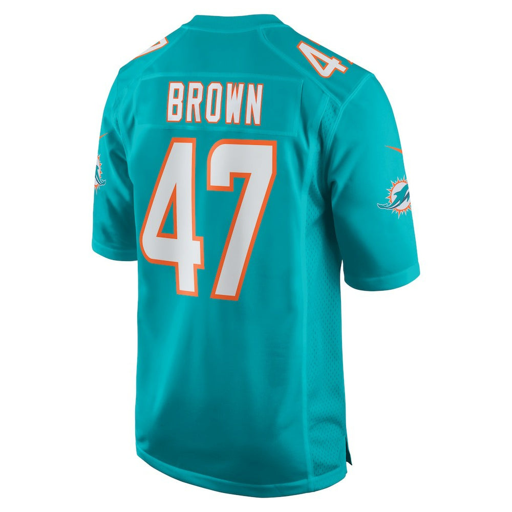Cam Brown Miami Dolphins Game Jersey - Aqua | Nike outlet